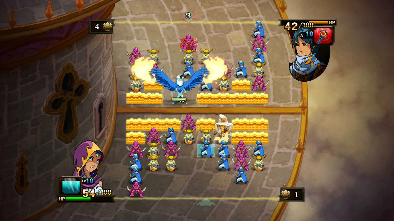 Might and Magic Clash of Heroes gameplay screenshot 2