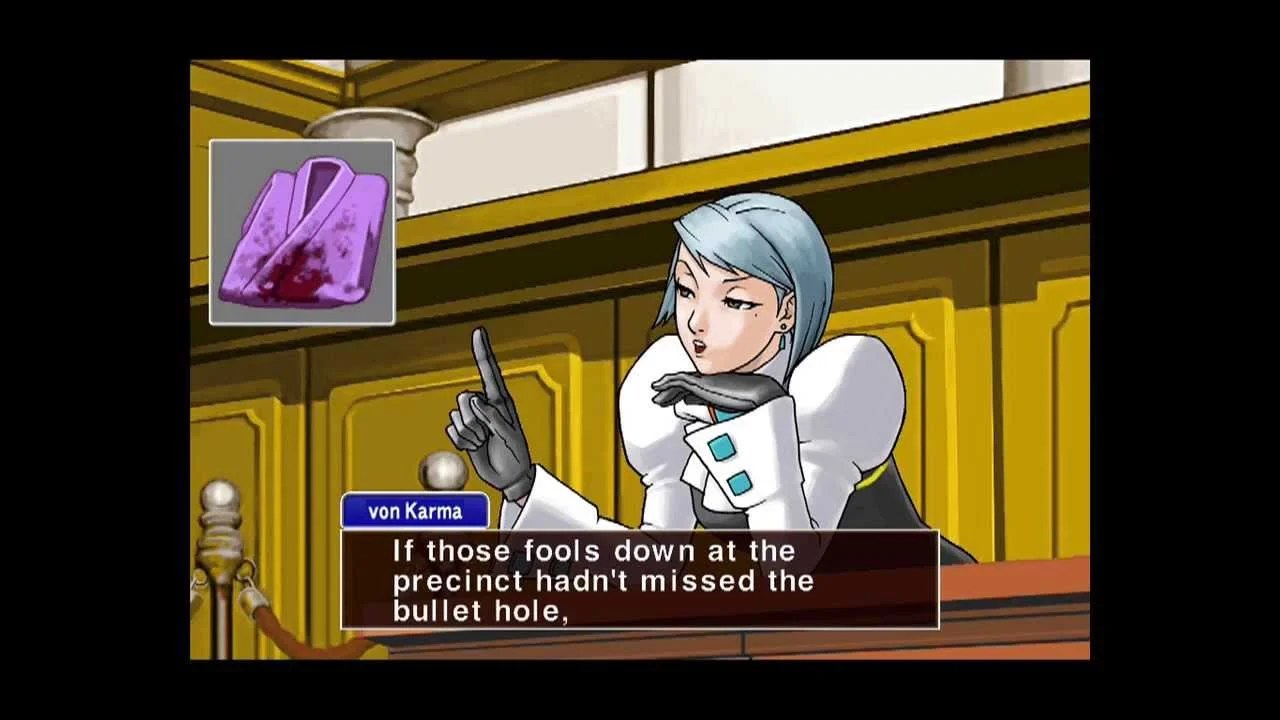 Phoenix Wright: Ace Attorney − Justice for All gameplay screenshot 3