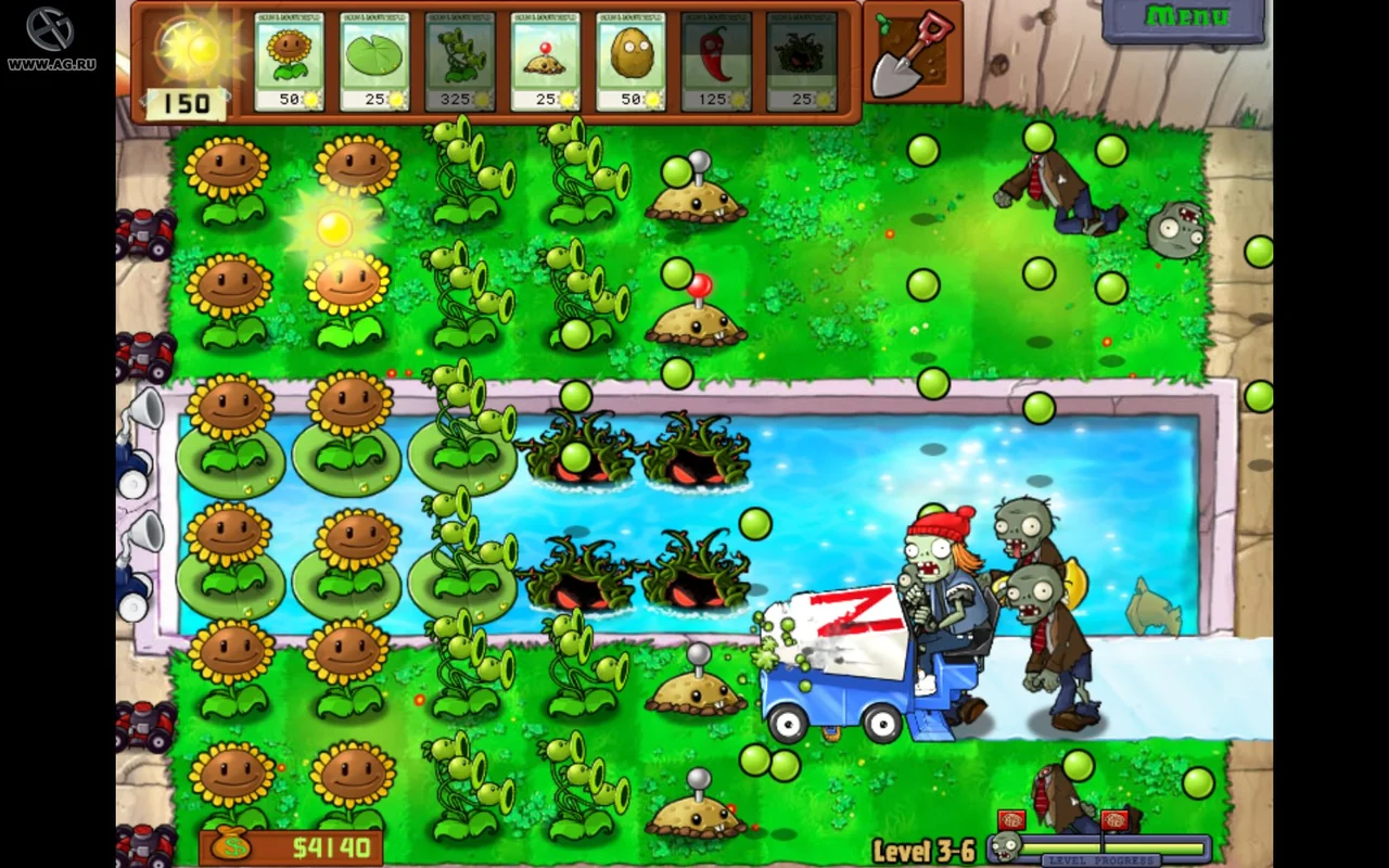 Plants vs. Zombies gameplay screenshot 4