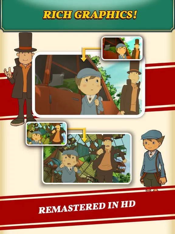 Capa de Professor Layton and the Curious Village