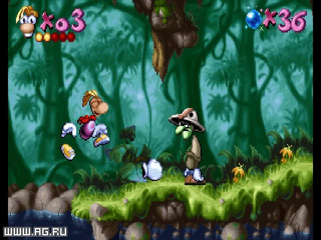 Rayman gameplay screenshot 0