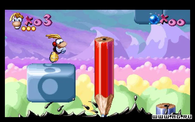 Rayman gameplay screenshot 3