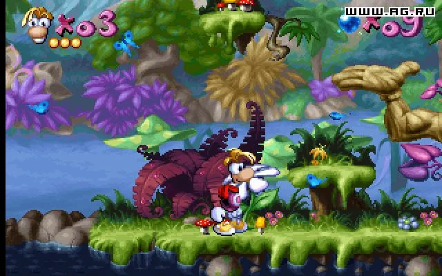 Rayman gameplay screenshot 4