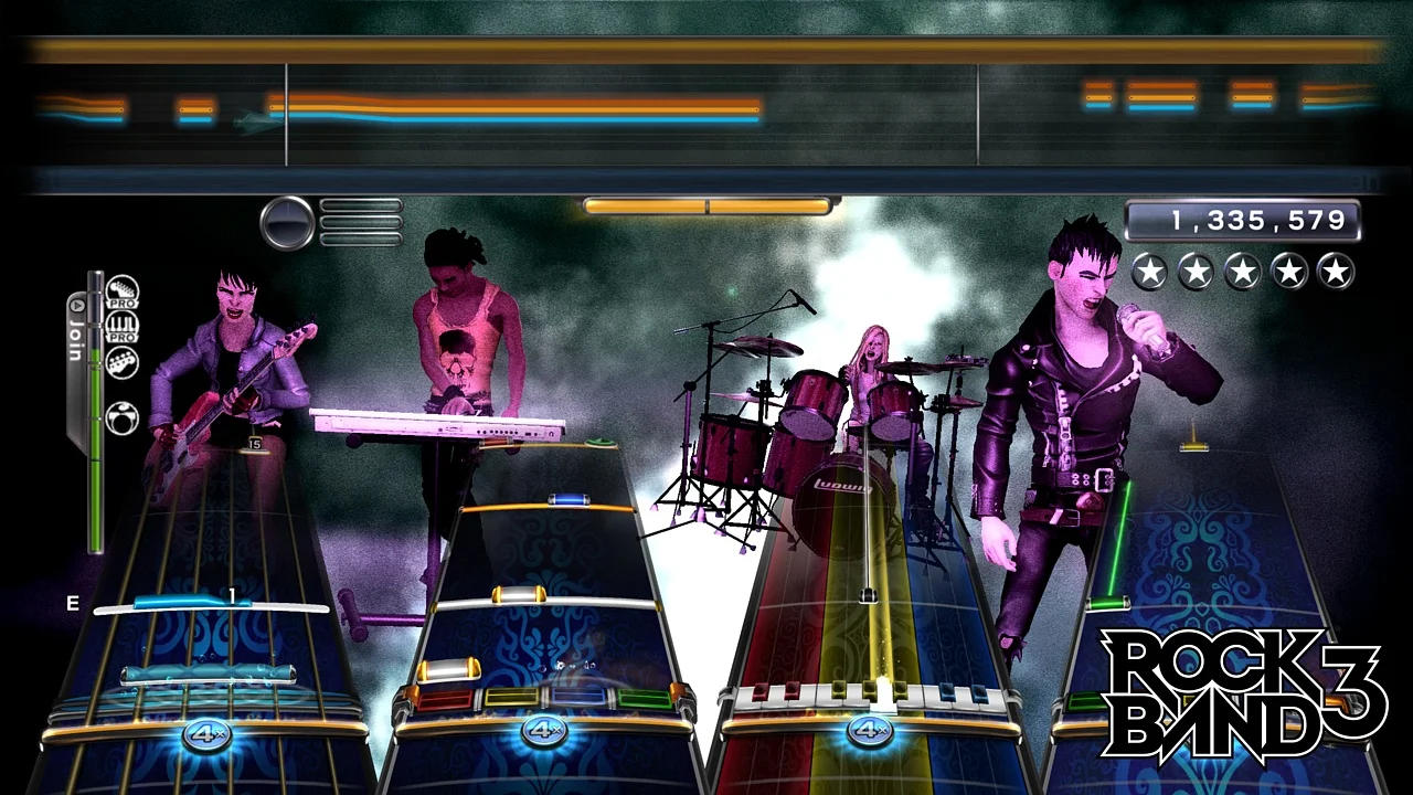 Rock Band 3 gameplay screenshot 0