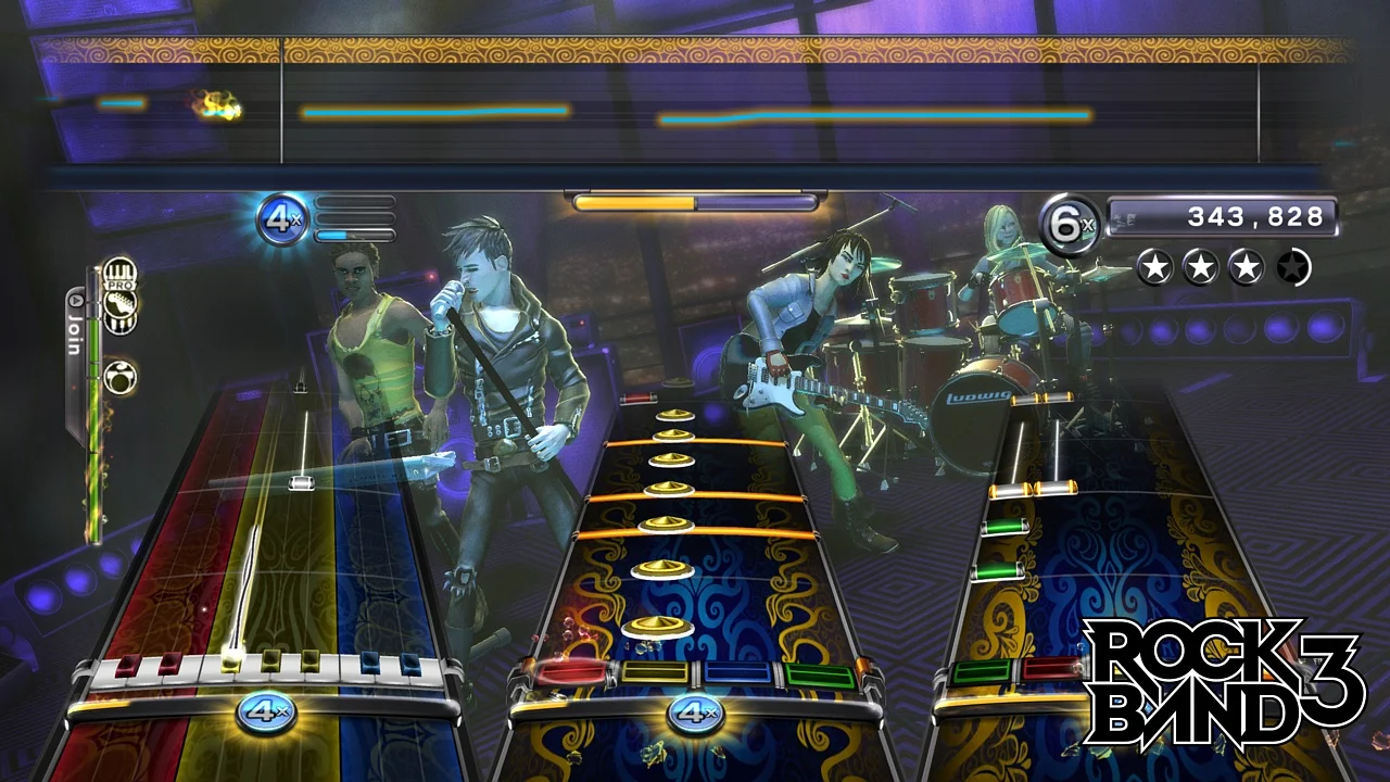 Rock Band 3 gameplay screenshot 3