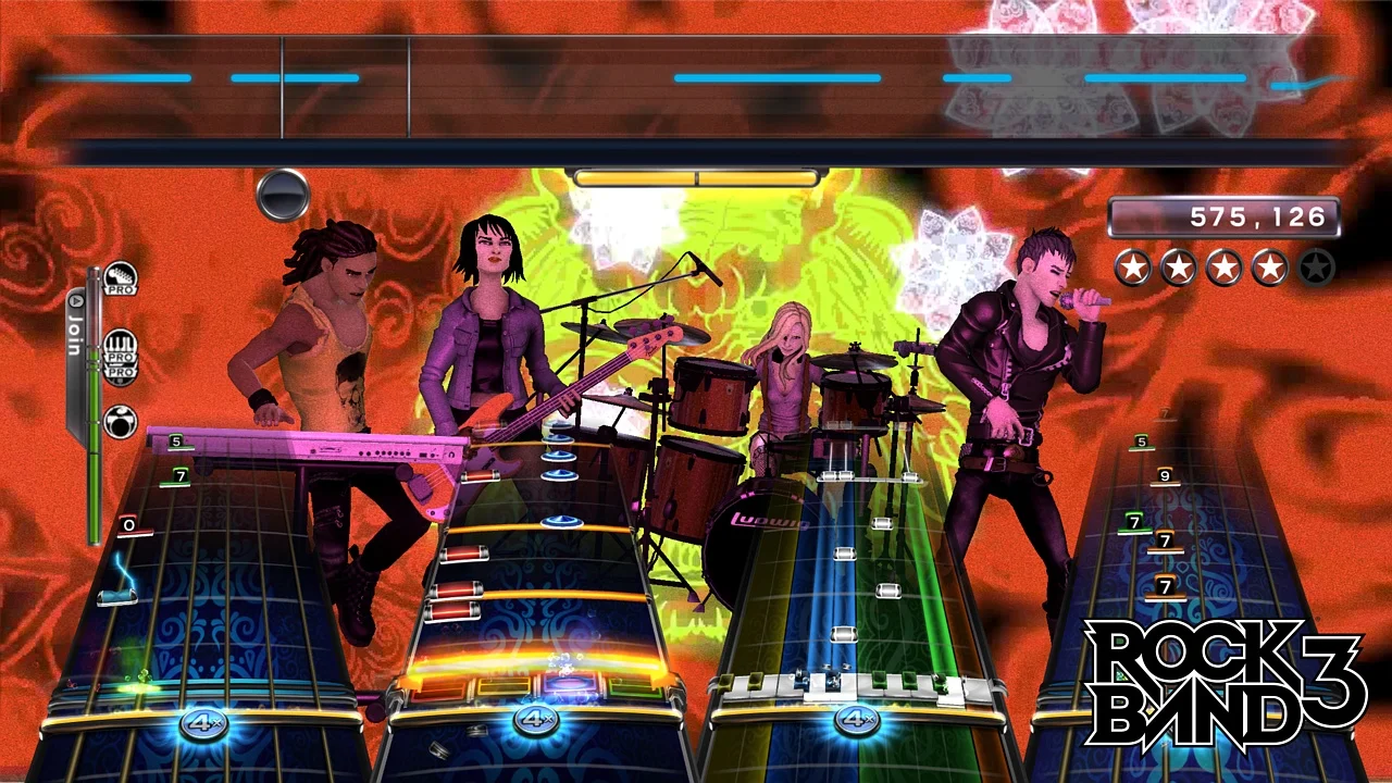 Rock Band 3 gameplay screenshot 5