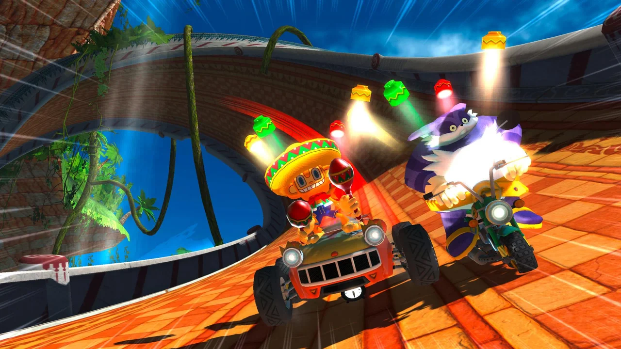 Sonic & SEGA All-Stars Racing gameplay screenshot 2