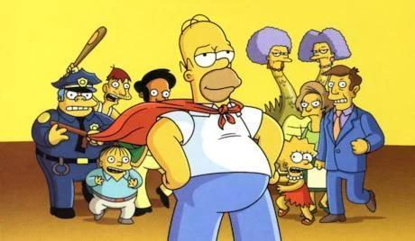 Capa de The Simpsons Game
