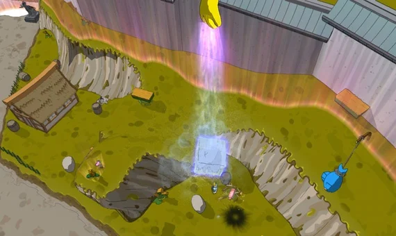 The Simpsons Game gameplay screenshot 2