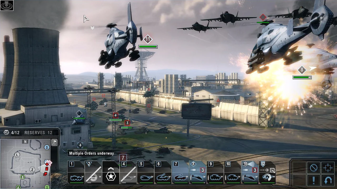 Tom Clancy's EndWar gameplay screenshot 1