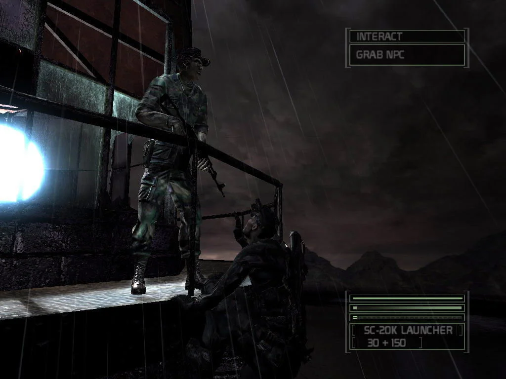 Tom Clancy's Splinter Cell Chaos Theory gameplay screenshot 1