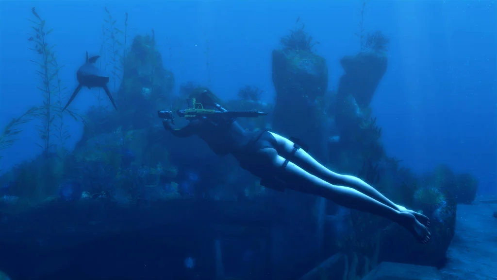 Tomb Raider: Underworld gameplay screenshot 1