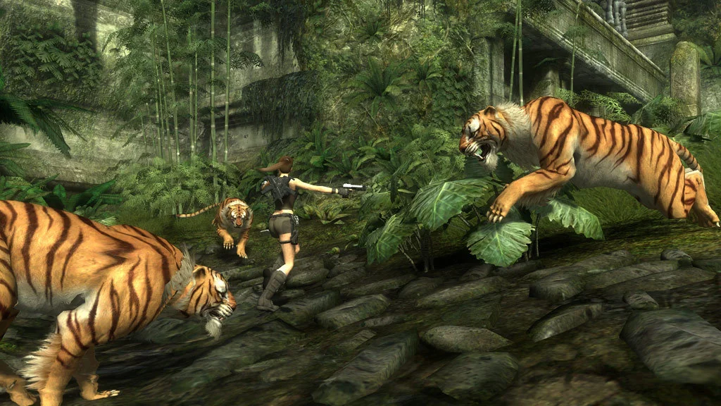 Tomb Raider: Underworld gameplay screenshot 4