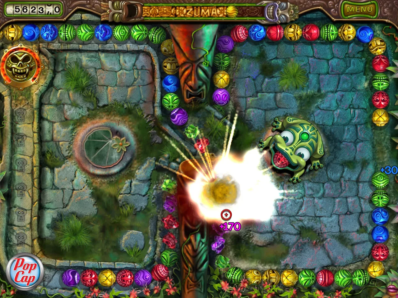 Zuma's Revenge! gameplay screenshot 4