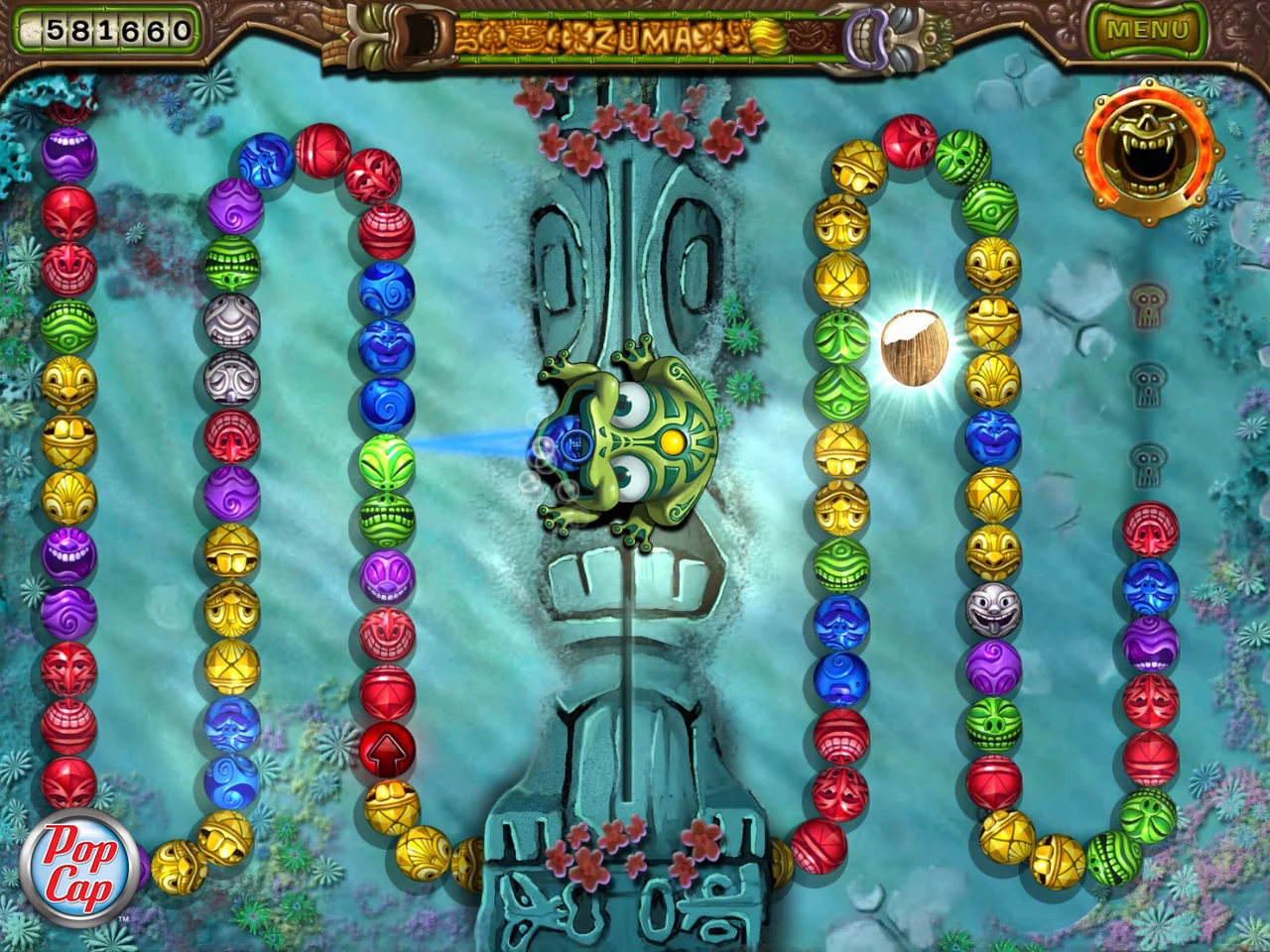 Zuma's Revenge! gameplay screenshot 5