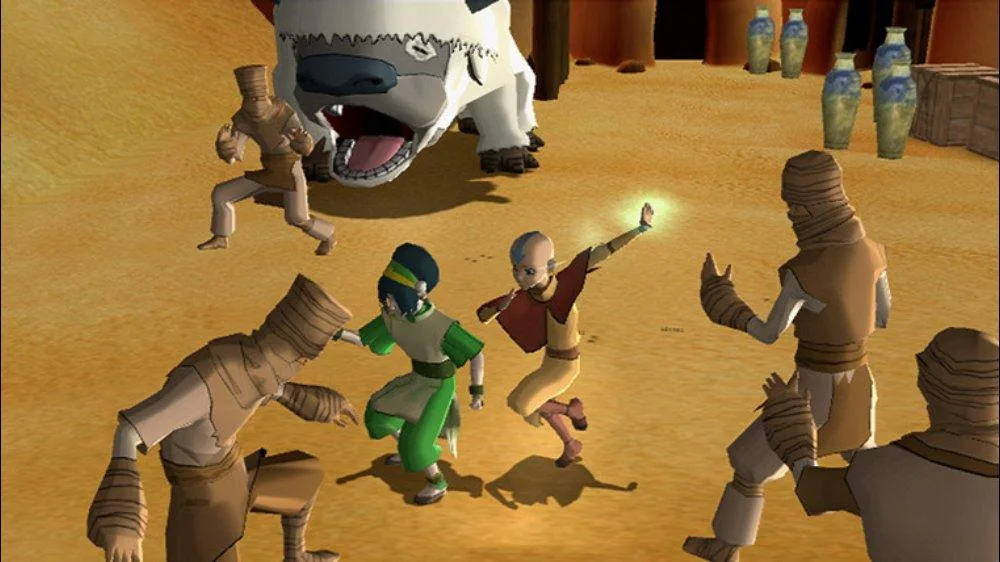 Capa de Avatar: The Last Airbender - The Burning Earth