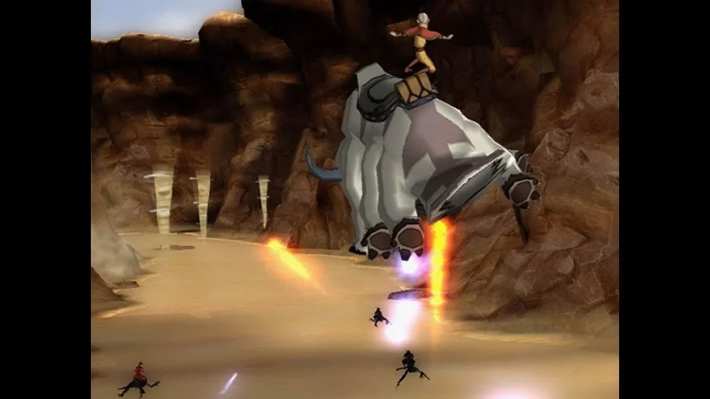 Avatar: The Last Airbender - The Burning Earth gameplay screenshot 0
