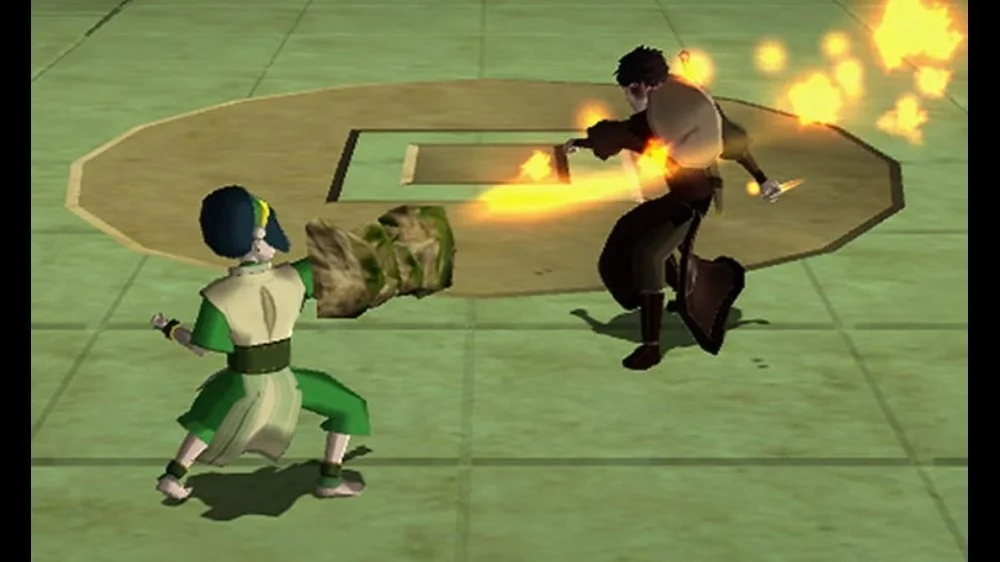 Avatar: The Last Airbender - The Burning Earth gameplay screenshot 1