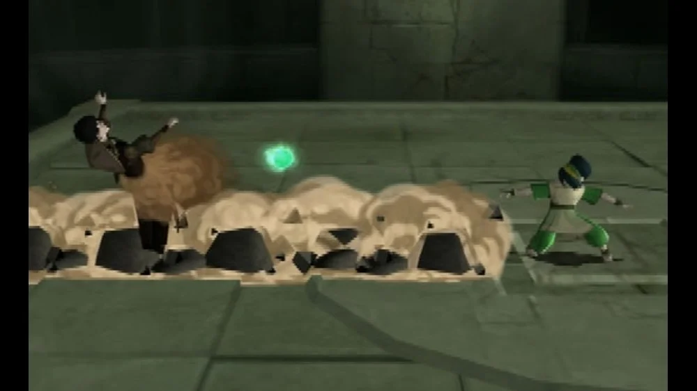 Avatar: The Last Airbender - The Burning Earth gameplay screenshot 2