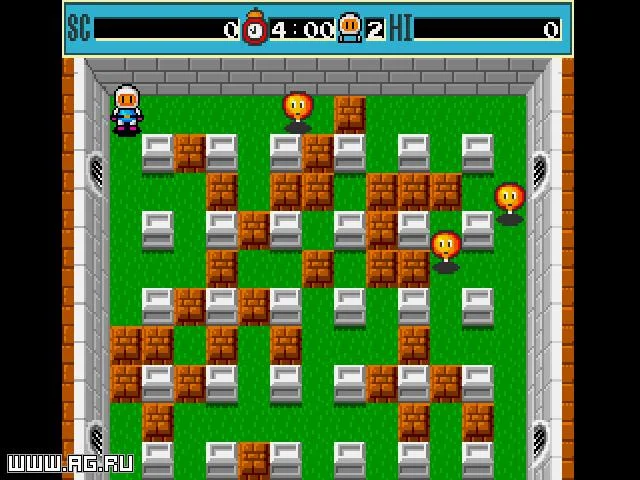 Bomberman (1983) gameplay screenshot 1