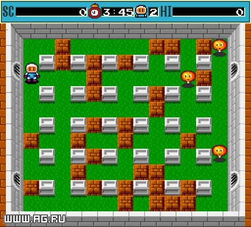 Bomberman (1983) gameplay screenshot 3