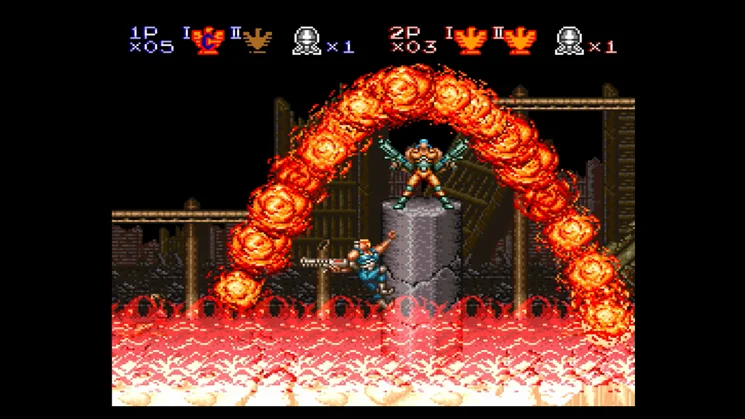 Contra III: The Alien Wars gameplay screenshot 4
