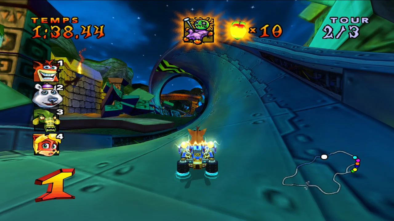 Crash Nitro Kart gameplay screenshot 3