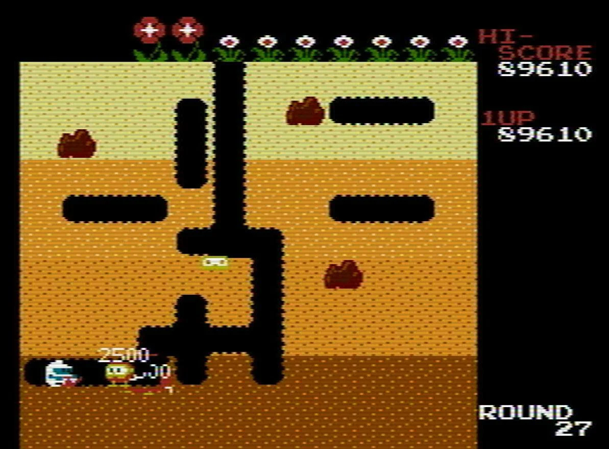 Dig Dug (1982) gameplay screenshot 0