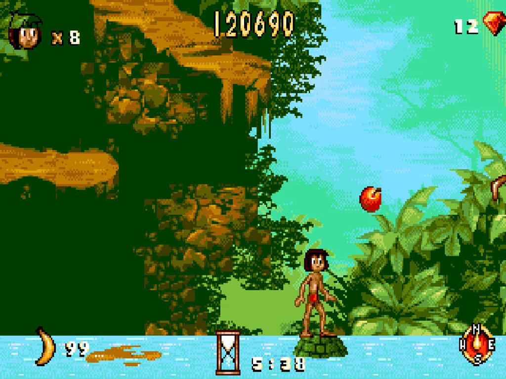 Disney's The Jungle Book gameplay screenshot 2