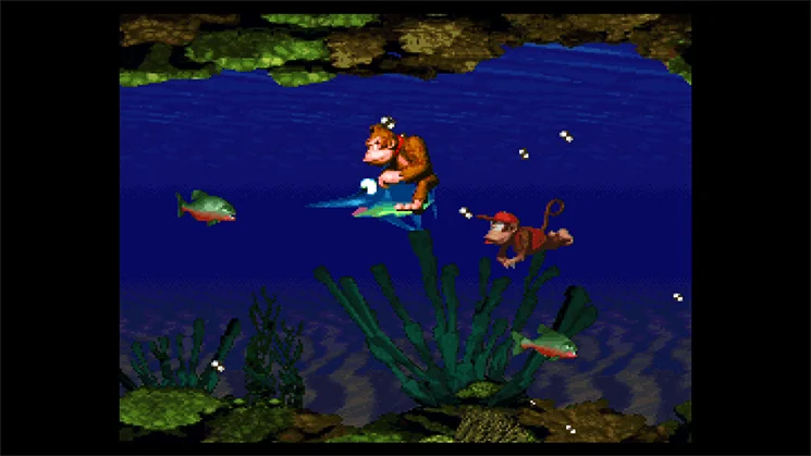 Donkey Kong Country gameplay screenshot 1