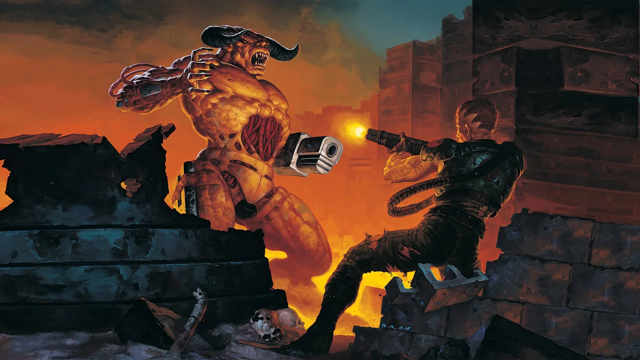 Capa de DOOM II