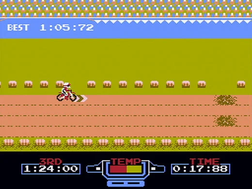 Excitebike gameplay screenshot 3