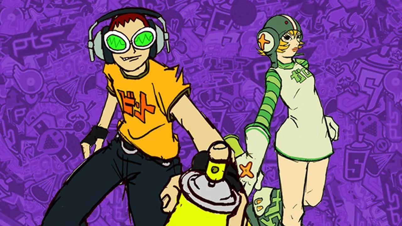 Capa de Jet Set Radio