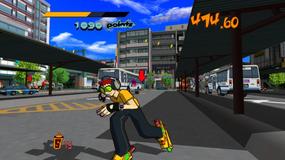 Jet Set Radio gameplay screenshot 0