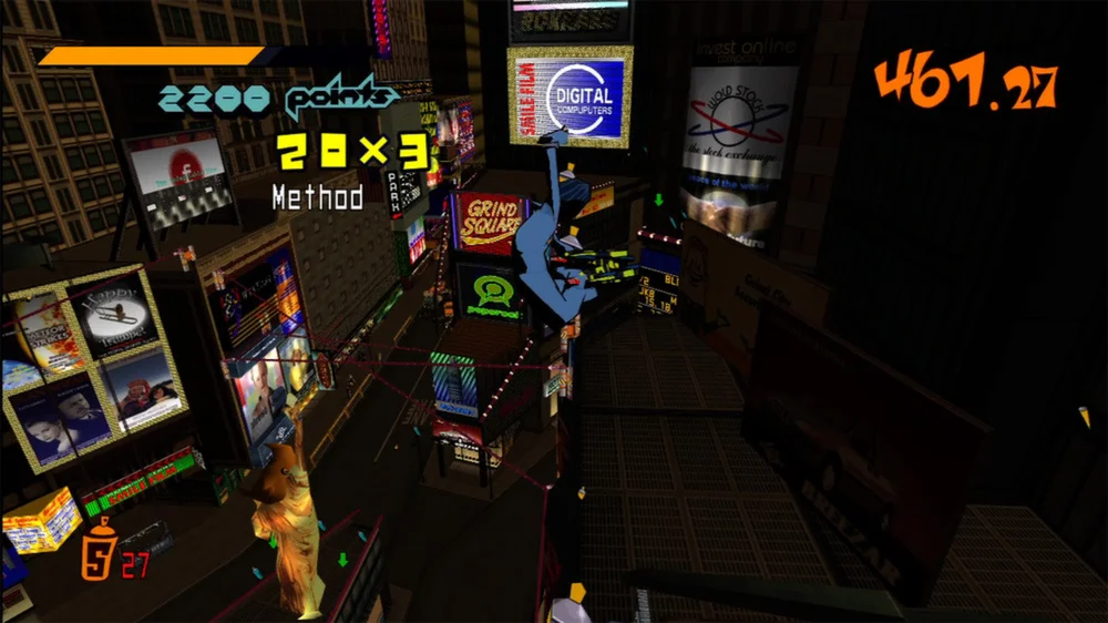 Jet Set Radio gameplay screenshot 1