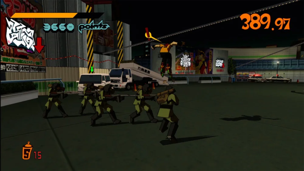 Jet Set Radio gameplay screenshot 4