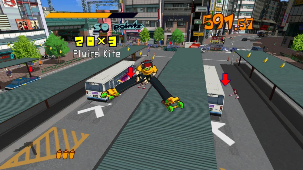 Jet Set Radio gameplay screenshot 5