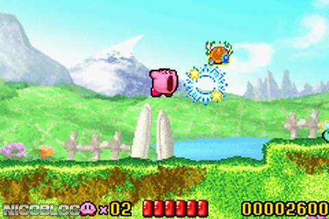 Kirby: Nightmare in Dream Land gameplay screenshot 2