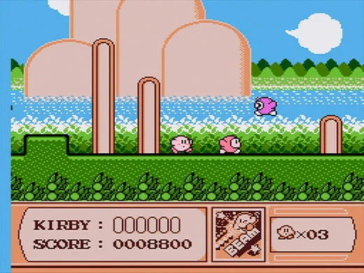 Kirby's Adventure gameplay screenshot 2
