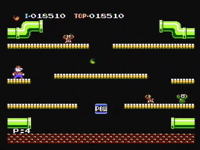 Mario Bros. (1983) gameplay screenshot 3