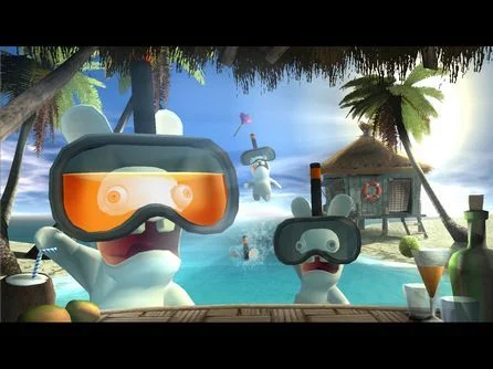 Rayman Raving Rabbids gameplay screenshot 4