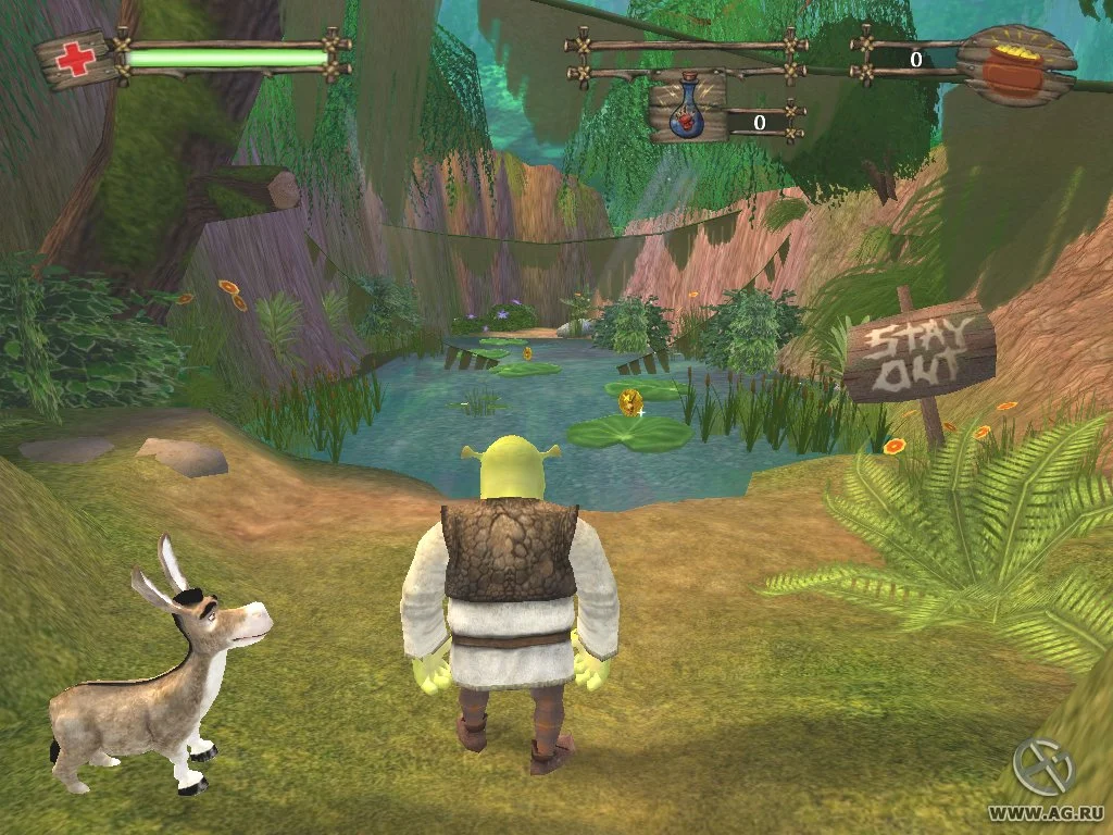 Shrek 2: The Game gameplay screenshot 1
