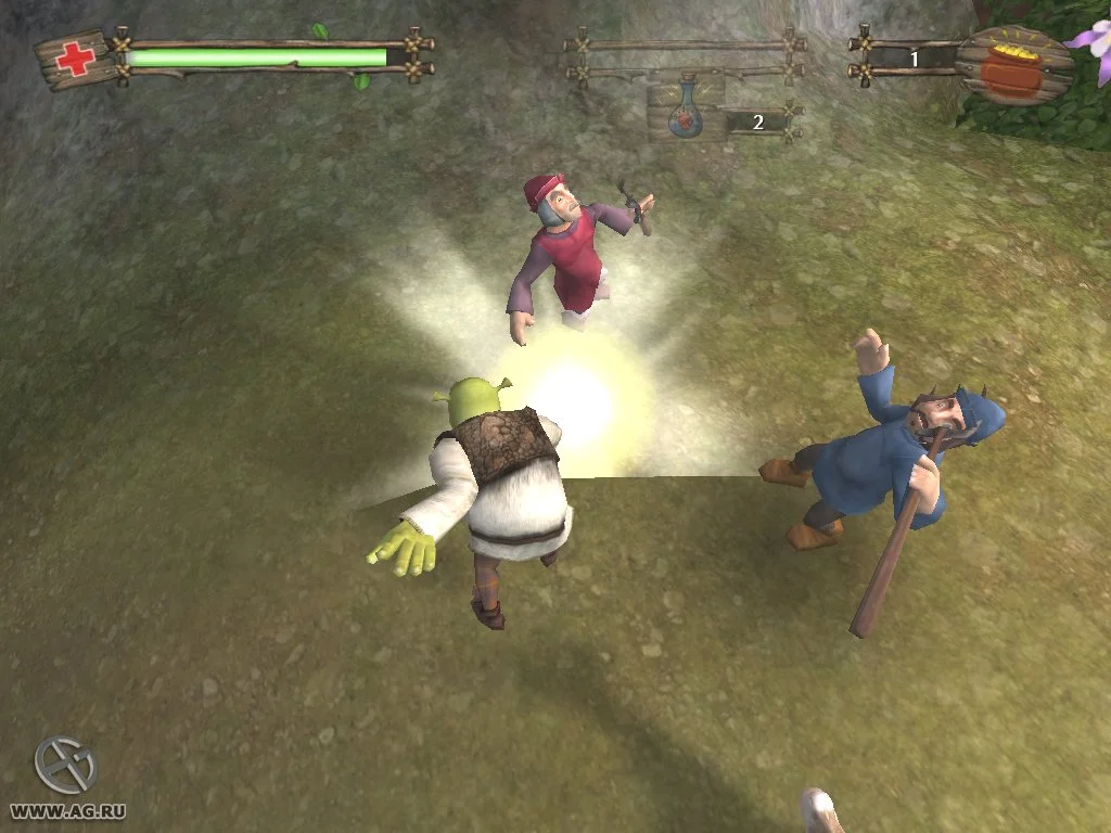 Shrek 2: The Game gameplay screenshot 2