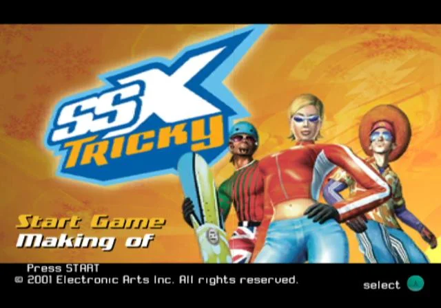 SSX Tricky gameplay screenshot 1