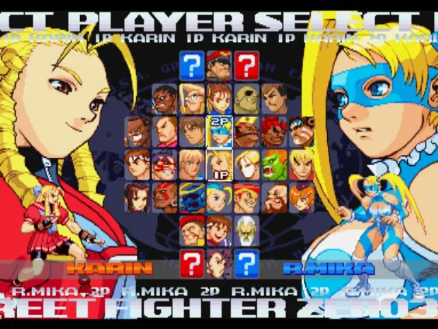 Capa de Street Fighter Alpha 3 (1998)