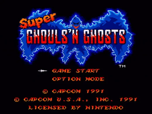 Super Ghouls 'n Ghosts (1991) gameplay screenshot 1