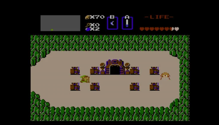 The Legend of Zelda gameplay screenshot 4