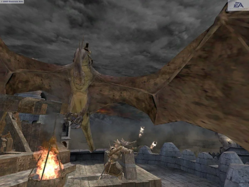 The Lord of the Rings: The Return of the King gameplay screenshot 2