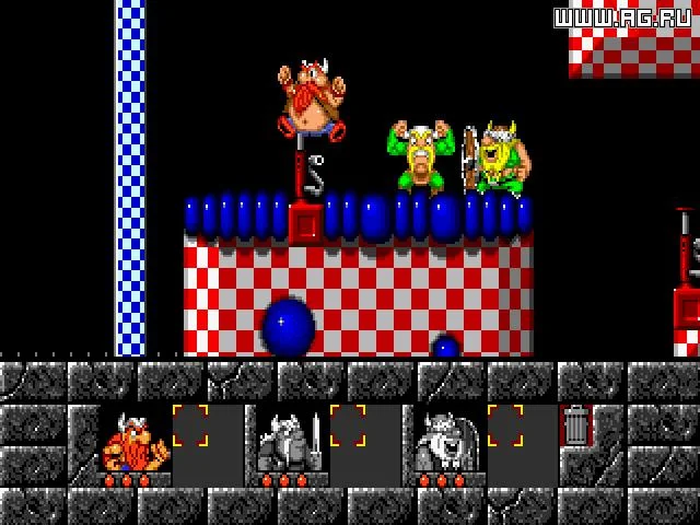 The Lost Vikings gameplay screenshot 2