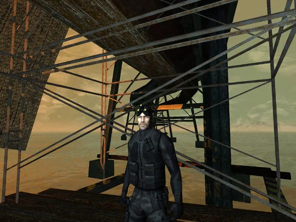 Tom Clancy's Splinter Cell gameplay screenshot 4